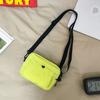 Lightweight and Versatile Multi-layer Small Square Bag Satchel Men's Fashion Casual Waterproof Nylon Messenger Bag Women