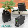 30W Multi-Port Phone Charger with QC3.0 Fast Charging, EU/US/UK Standard