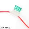 2sets Car 1 lead 2 Lamp H4 HID Bi-LED Relay Harness Wire High Low Projector Lens Cables Headlight Control Connector Wires 12V