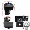 Engine Part Air Filter Housing Cover Replacement Air Cleaner Assembly for GX160 170F 168 Engines