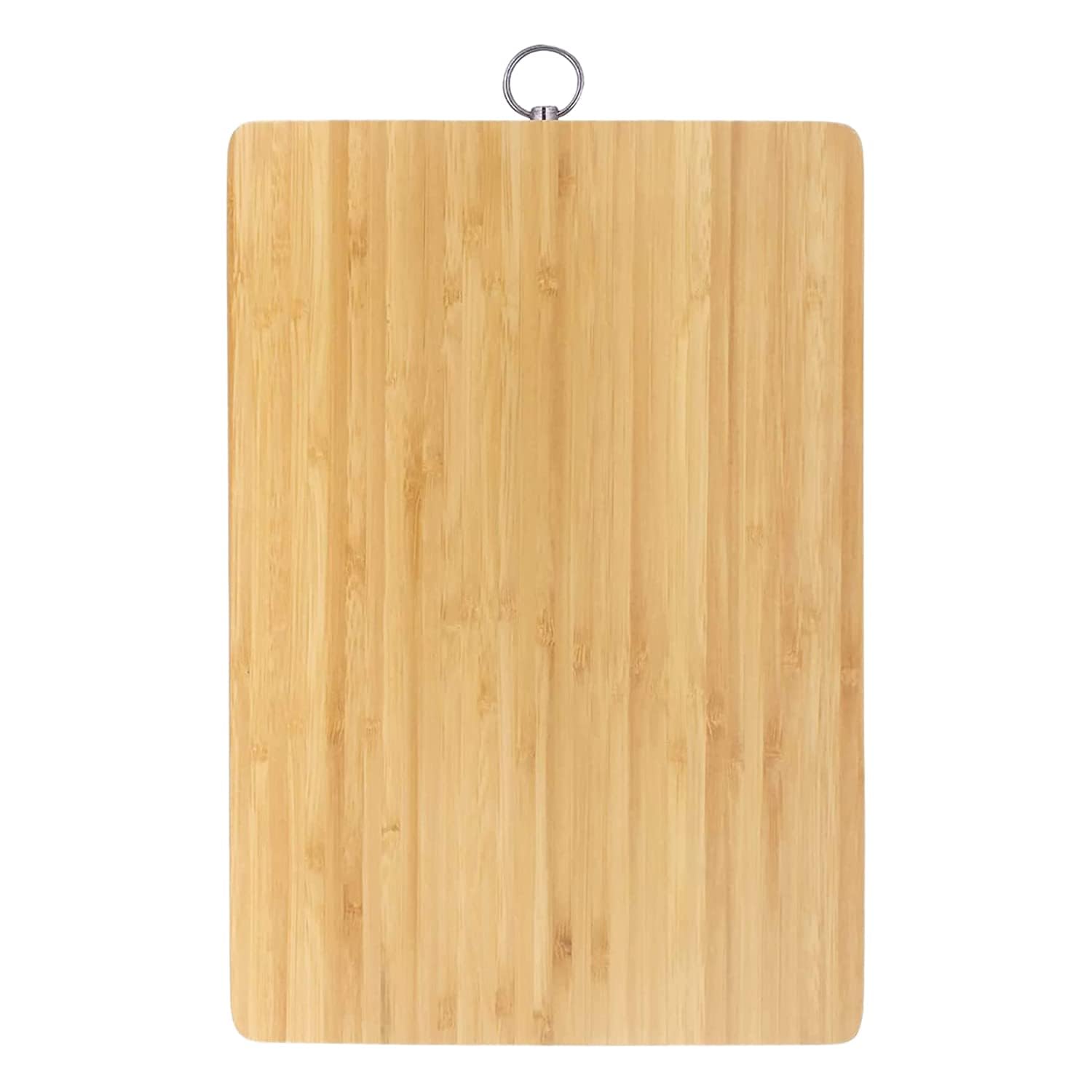 RSINC Premium Wooden Cutting Board | Durable Kitchen Chopping Board with Steel Hanging Hook for Fruits & Vegetables  Steel Hook Brown