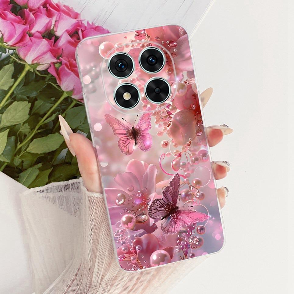 Soft Clear Casing For Xiaomi Redmi Note 14 Pro 4G 5G Note 14s 14 Europe Phone Case Cartoon Cat Dragon Flower Butterfly Cover