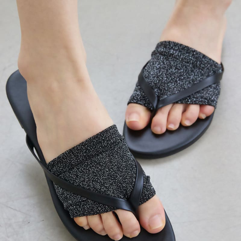 TSH Chaussettes Pantoufles à Paillettes 5 Couleurs