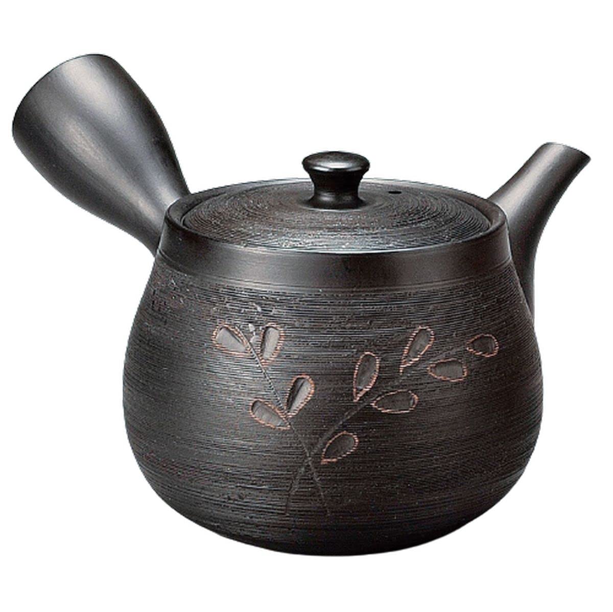 

J-kitchens Teapot, Made in Japan, Ceramesh, Approx. 410cc Capacity (Large Teapot, Made in Japan), Model No. 78762, Tokoname Ware, Japanese Style