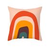 Ins Nordic Simple Abstract Morandi Pillow Cover Peach Skin Cushion Cover Office Sofa Cushion Cover
