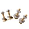 Kit di Sostituzione Guarnizioni Flangia a Pavimento Sigillate Perfettamente 385310063 La Sostituzione Garantisce un Uso Igienico e Confortevole Durevole
