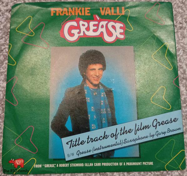 

7inch Record FRANKIE VALLI GARY BROWN Grease RSO12 RSO UK Pop Used