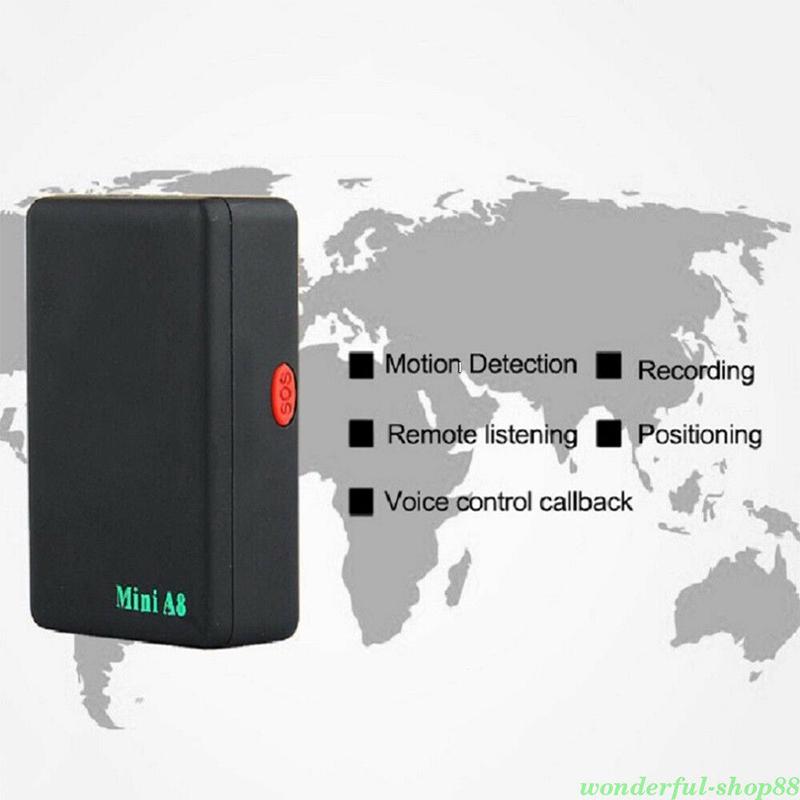 Buy Mini A8 GPS Tracker Locator Car Kid Global Tracking Device Anti