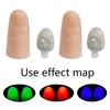 1 Pair Led Light Luminous Flashing Fingers Magic Props Glow Toys Children Gifts