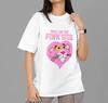T-shirt Panthère Rose Walk on the Pink Side Mignon Graphique Dessin Animé Haut Vintage