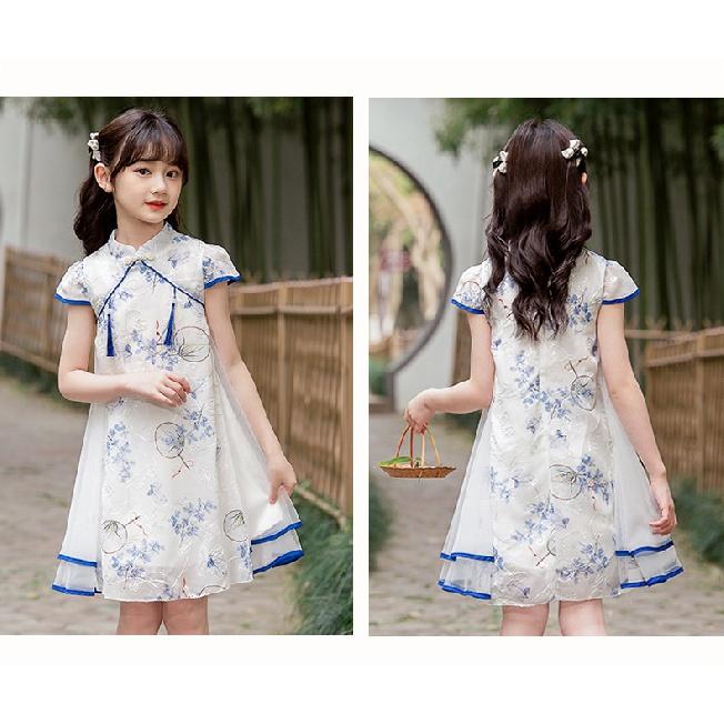 Nuovo abito Qipao Hanfu in stile cinese per ragazze: Perfetto per un tradizionale e classico