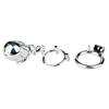 FHTF 316L Stainless Steel Large PA Lock Male Chastity Device Penis Cage Sex Toys for Men Bondage