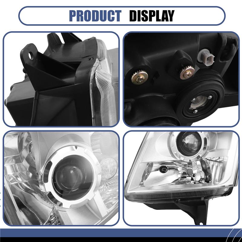 Car Front Headlight Head Light Turn Signal Lamp Daytime Running Lights For Isuzu D-MAX 2006 High Configuration Left