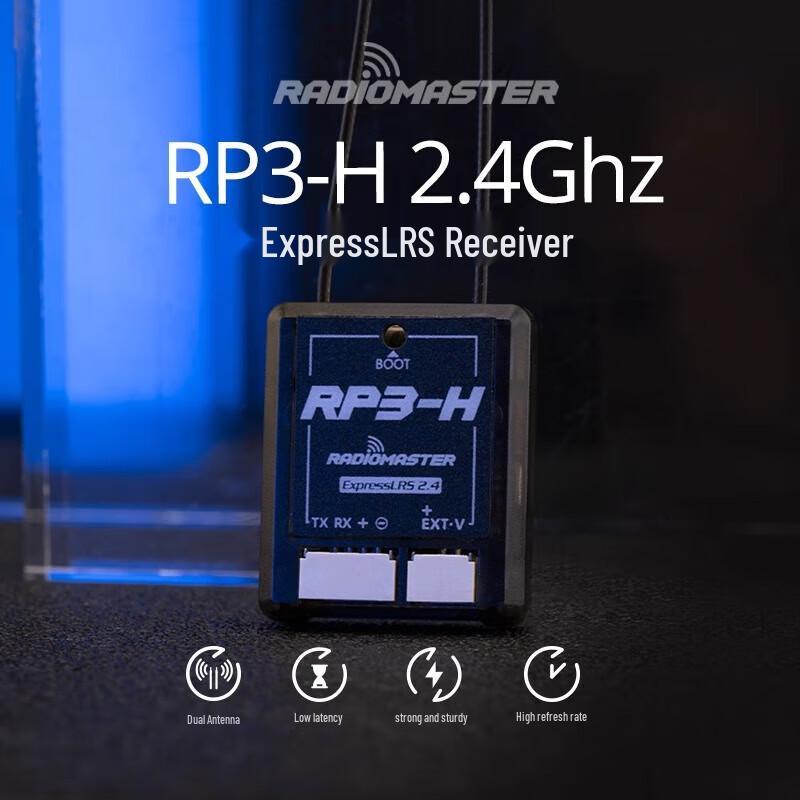 

RADIOMASTER RP3-H 2.4Ghz ELRS Receiver
