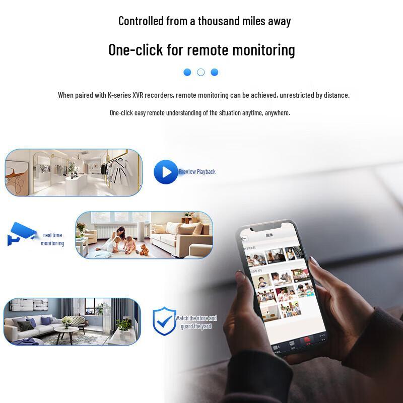 Hikvision HD Analog Coaxial Bullet Surveillance Camera CN plug (adapter included)