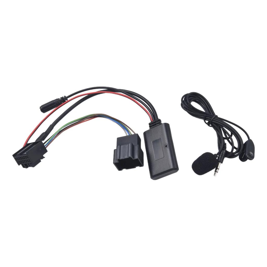 Black Audio Receiver Aux In Adaptor Cable Music Player Bt Music Aux In Adaptor Cable Module For Saab 9 3 9 5 None