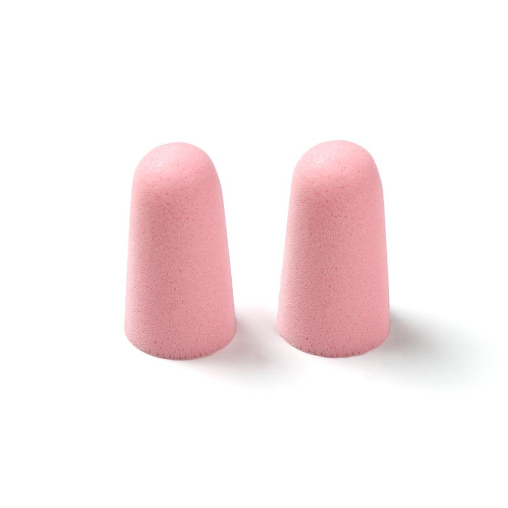 Color Travel Sleeping Soft Anti-noise Hearing Protector Earmuffs Earplugs Tapered Polyurethane Foam