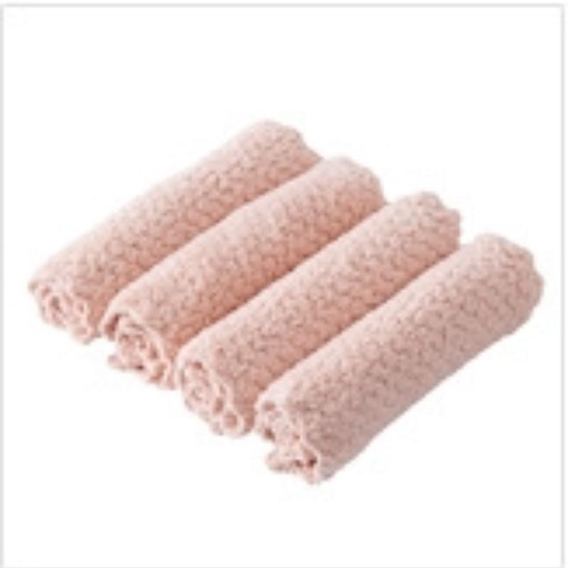 

10 шт. чистящих салфеток, эффективное средство для удаления пятен и жира, многофункциональные бытовые тряпки, прочные, легко чистятся и многоразовые полотенца 10 pcs светло-розовый