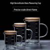 High Borosilicate Glass Measuring Cup with Scale