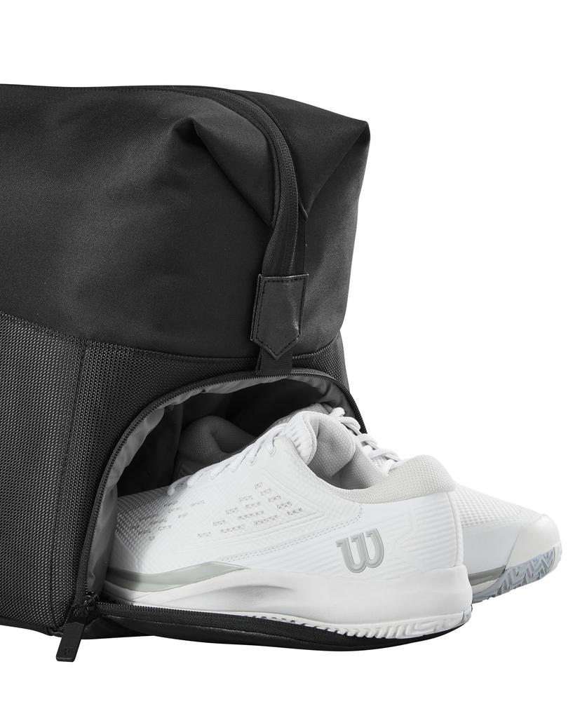 Wilson RF Practice WR8034201001 Tennis Racket Bag, Black, Holds 6 Rackets