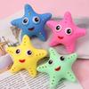 4 Colors Eyed Starfish Squishy Toys Stress Balls Slow Rebound Anxiety Release Sensory Fidget Toy For Adults Kids Party Favors