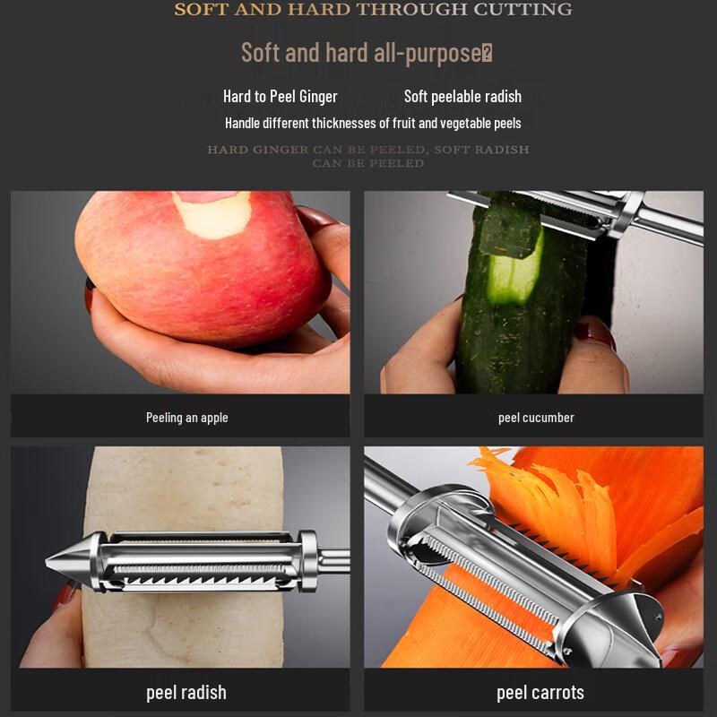 Homeglen Stainless Steel Multi-functional Peeler
