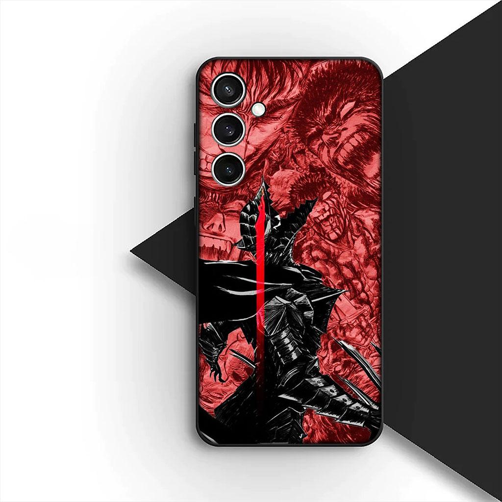 Phone Cover for Apple iPhone 16 14 15 Plus 11 Pro Max 16E ProMax + 16Plus 15+ 14+ Soft Silicone Case Anime Berserks Poster Guts