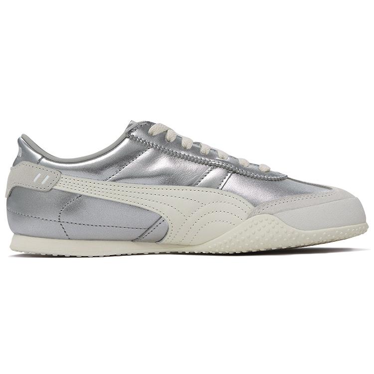 Puma Bella UT Pelle Argento Sneakers da Donna Bianco Avorio Opaco 402186-06