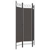 VidaXL Room Divider 3 Panels Anthracite 120x180 Cm