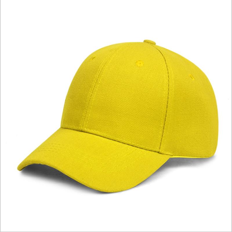 Solid Color Adjustable Unisex Spring Summer Dad Hat Shade Hip Hop Men Women Multiple Colour Baseball Cap Peaked Cap