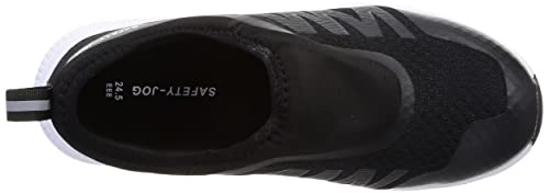 Fukuyama Rubber Work Shoes Safety Jog Black 24.5 Cm 3E