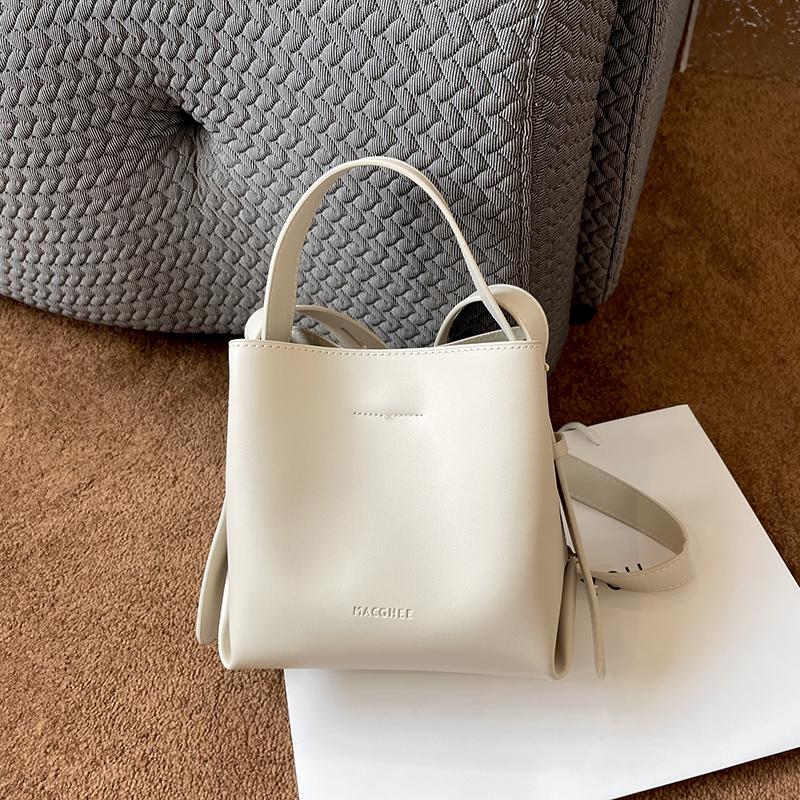 Women Bag Handbag Simple Fashion Shoulder Bag Luxury Messenger Bag PU Leather Bucket for Women Brand Crossbody