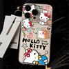 Bread KT cat is suitable for Apple 15 16promax mobile phone case 16 cartoon 13 pro space case 14 fine hole XSXR.