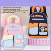 Cartoon Kids Backpack For Preschoolers With Breathable Nylon And Air Cushion Straps For School Use
