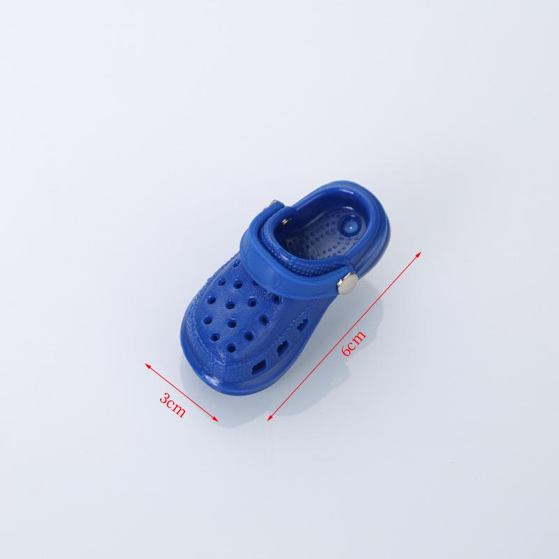 Cute Mini Slipper Charms: Versatile Couple Keychain Accessories