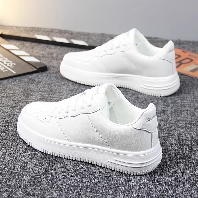 Platform Black Board Shoes Men's and Women's Shoes 2025 New Summer Trend Versatile White Shoes Children's Sports and Leisure Black Shoes