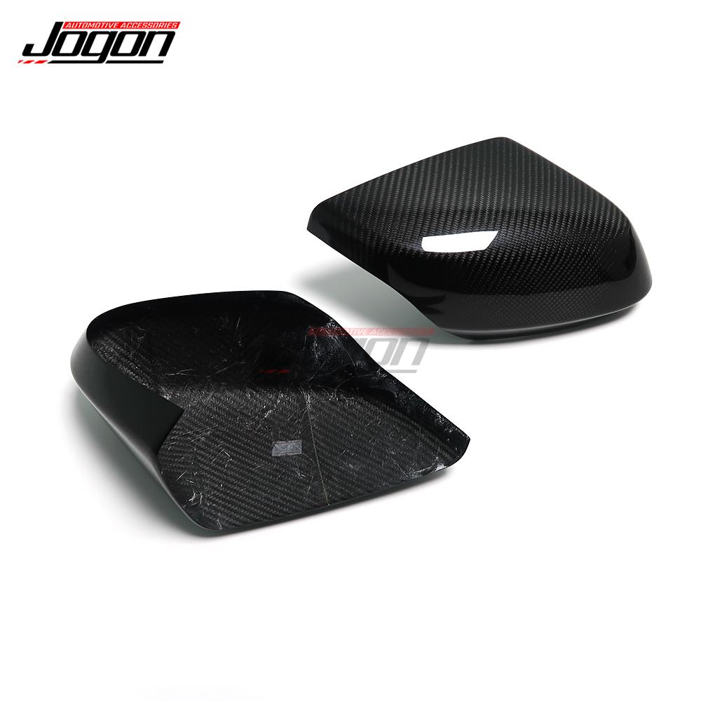 For Chevrolet Corvette C8 Z51 2020 2021 2022 2023 Side Wing Rearview Mirror Cover Trim Real Carbon Fiber Car Accessories
