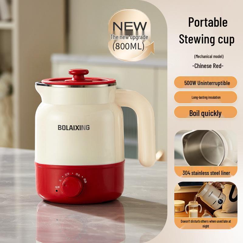 

Multi-functional Travel Electric Kettle with Constant Temperature - Compatible with EU, US, UK Standards for Tea & Water Boiling Orders with UK/EU standards, note when ordering