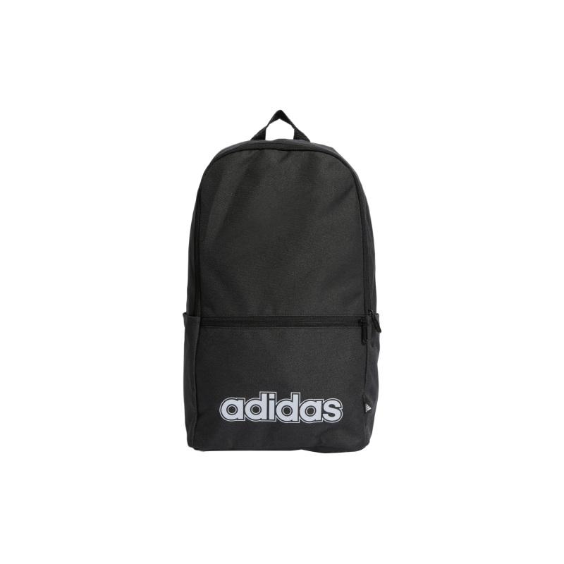 

Adidas Recycled Polyester Plain Weave Fabric Backpack Regular Unisex Black Adidas HT4768 Black