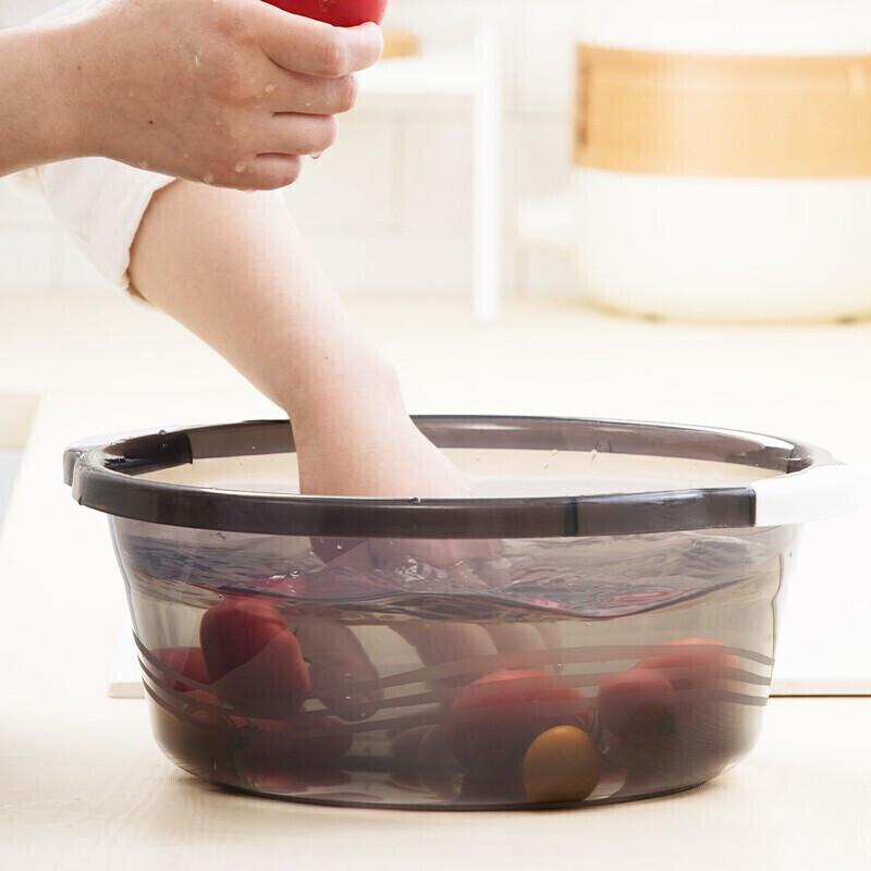 CHAHUA 38cm Large Multifunctional Plastic Basin