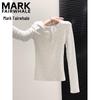 Women's Long Sleeve Slim-Fit Henley T-Shirt