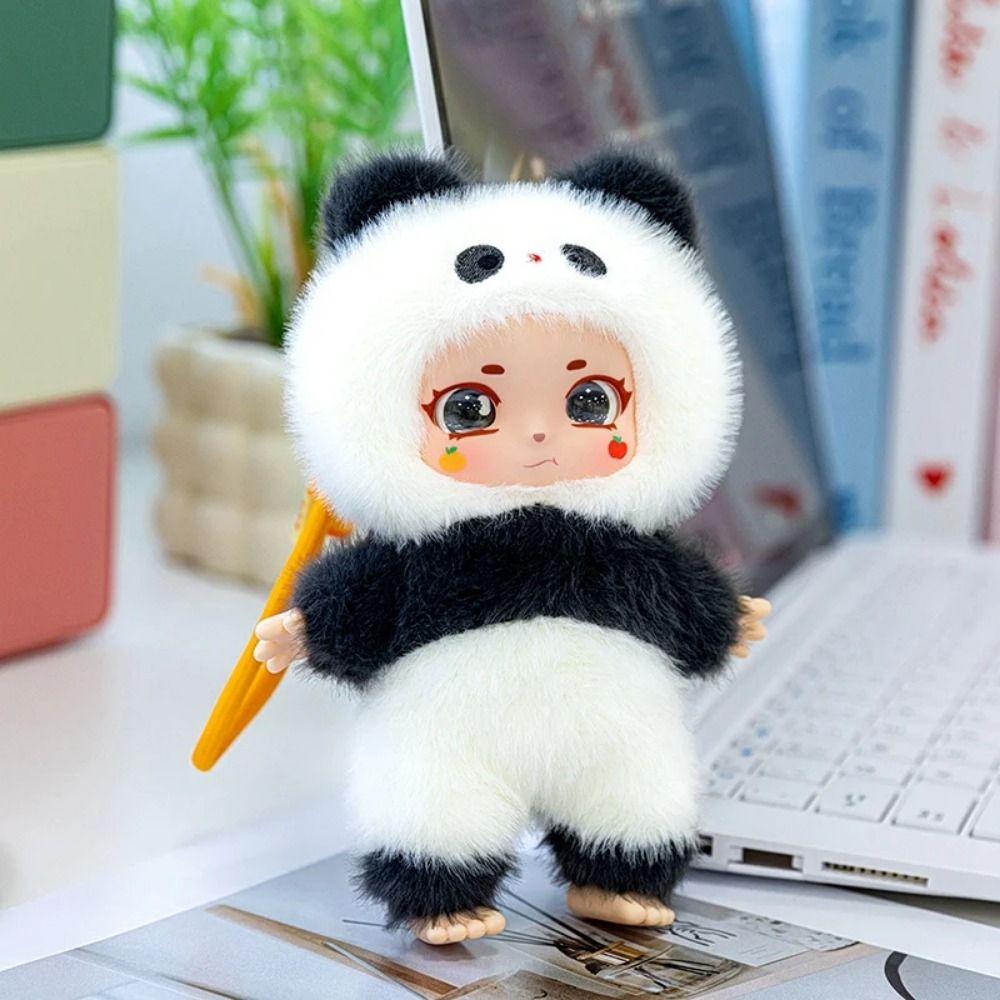 Anime Figur Vinylpuppe Plüsch Schlüsselanhänger Schal Tier Actionfigur Plüschtier Schlüsselanhänger Weihnachtsgeschenk