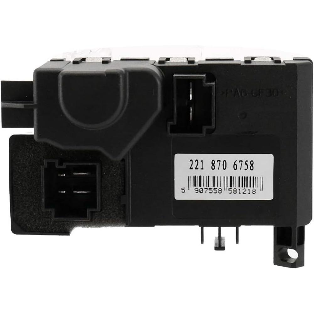 

Blower Motor Resistor, 2218706758 2218200110 Heater Blower Motor Resistor Replacement Accessory for Mercedes-Benz S-Class W221 C216 2218706758