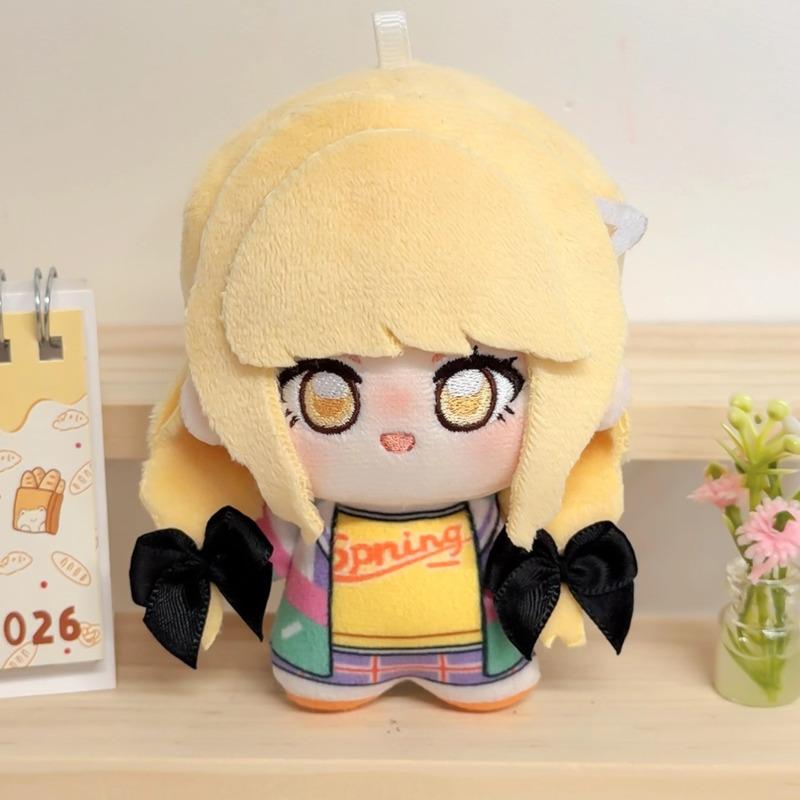 Anime Fujita Himesaki Inspired Plushies Doll 10Cm Anime Fan Made Keychain Stuffed Hataya Shinozaki Birthday Gift