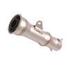 Universal 38-51mm ATV Motorcycle Scooter Exhaust Pipe Muffler Stainless Titanium