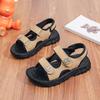 26-37 Children's Large Anti Slip Waterproof Fashion Velcro Sandals Outdoor Beach Shoes Children's Shoes