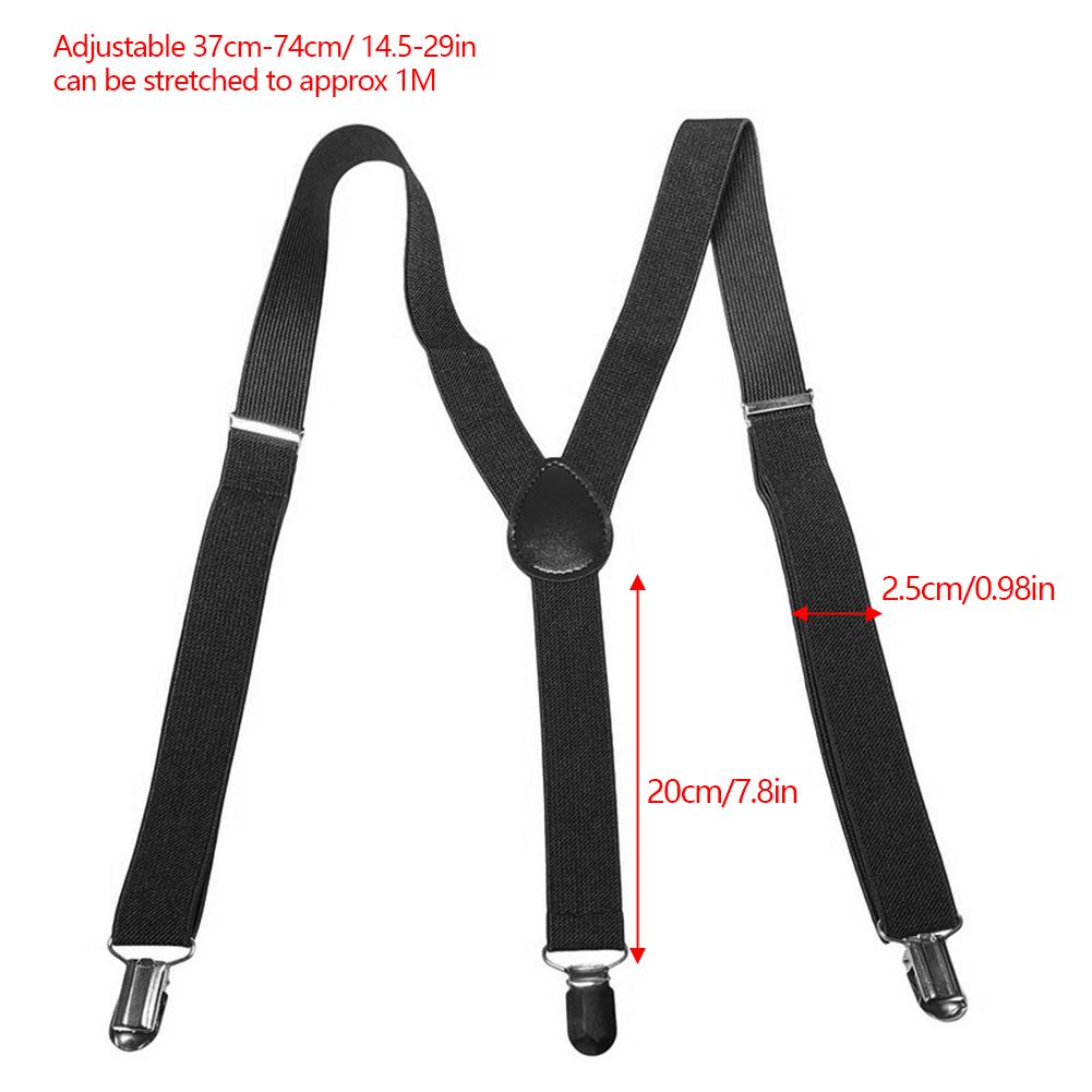 Suspenders For Men Pants Apparel Adult Suspender Man Shirt Dress Women Wedding Party Solid Colors Suit Skirt With Braces Straps