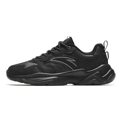 Lifestyle Series Fabric Versatile Durable Low-Top Casual Shoes Men Sneaker Black 912328815-5