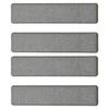 Pack of 4 Pineapple Texture Stair Mats for Slip Resistance and Low Maintenance in Modern Homes