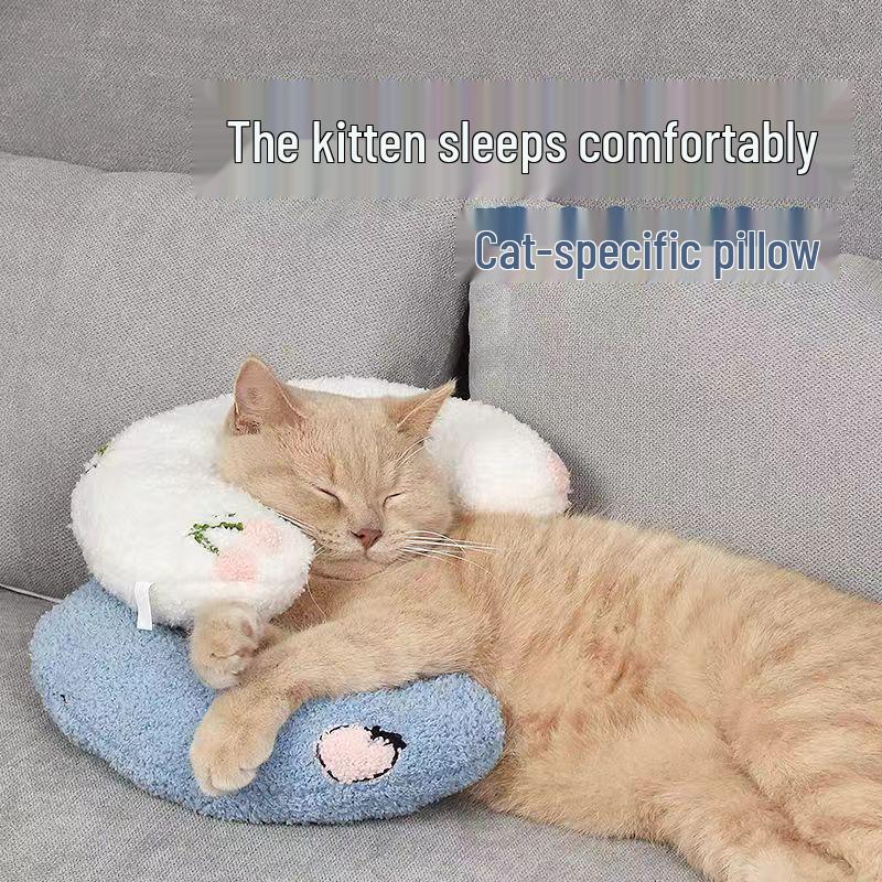 Weiche kleine Katzenmatte und Kissen für Haustiere